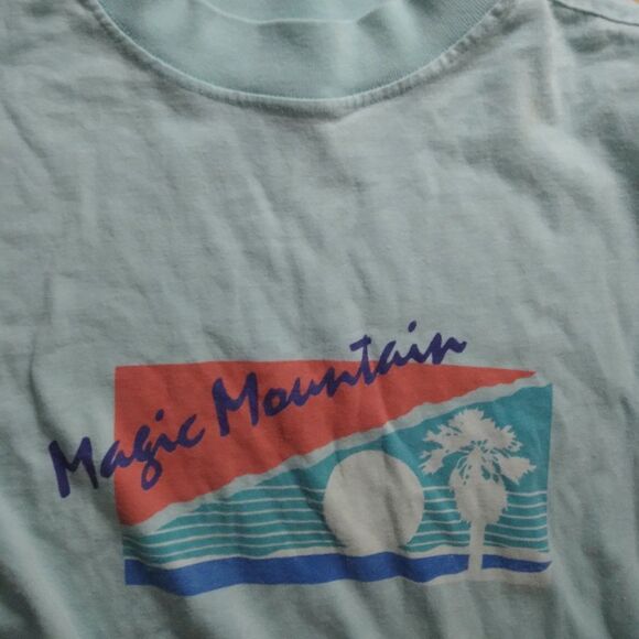 Vintage 70s Six Flags Magic Mountain Crewneck Sweatshirt - Picture 1 of 6